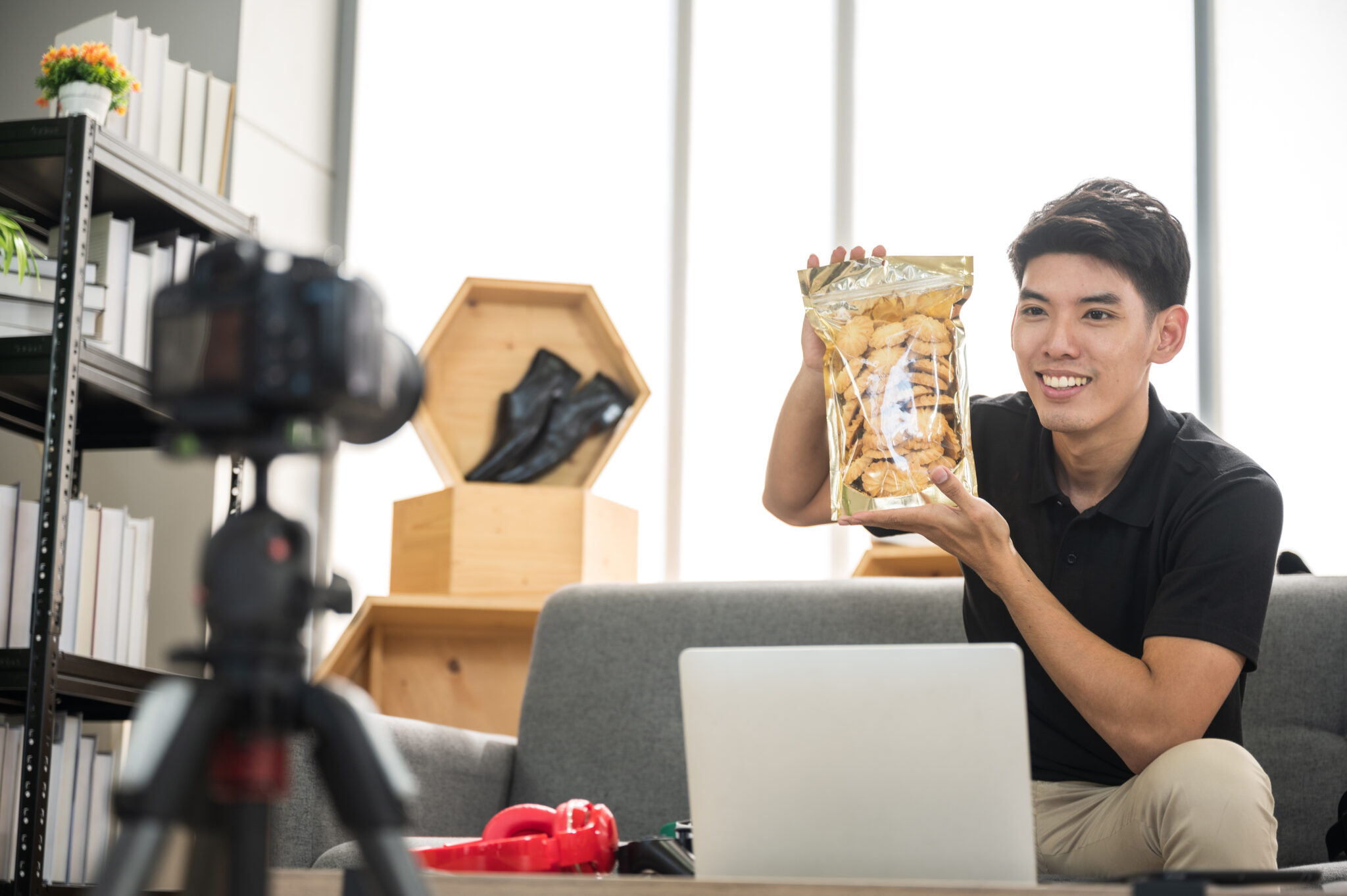 Influencer sharing personal experience on camera, promoting a product to humanize brand communication and build audience trust