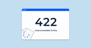 An Illustration of a 422 Status Code