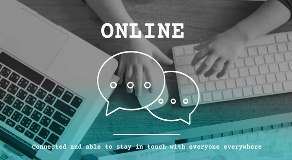 Illustration of Online Presence