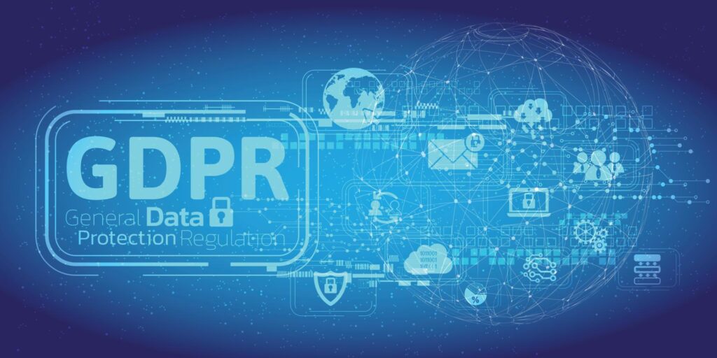 GDPR data protection security regulation diagram