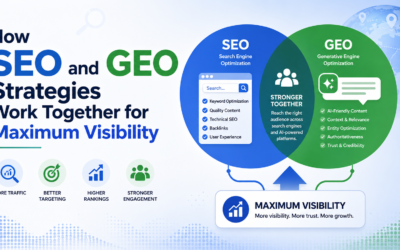 How SEO and GEO Strategies Work Together for Maximum Visibility